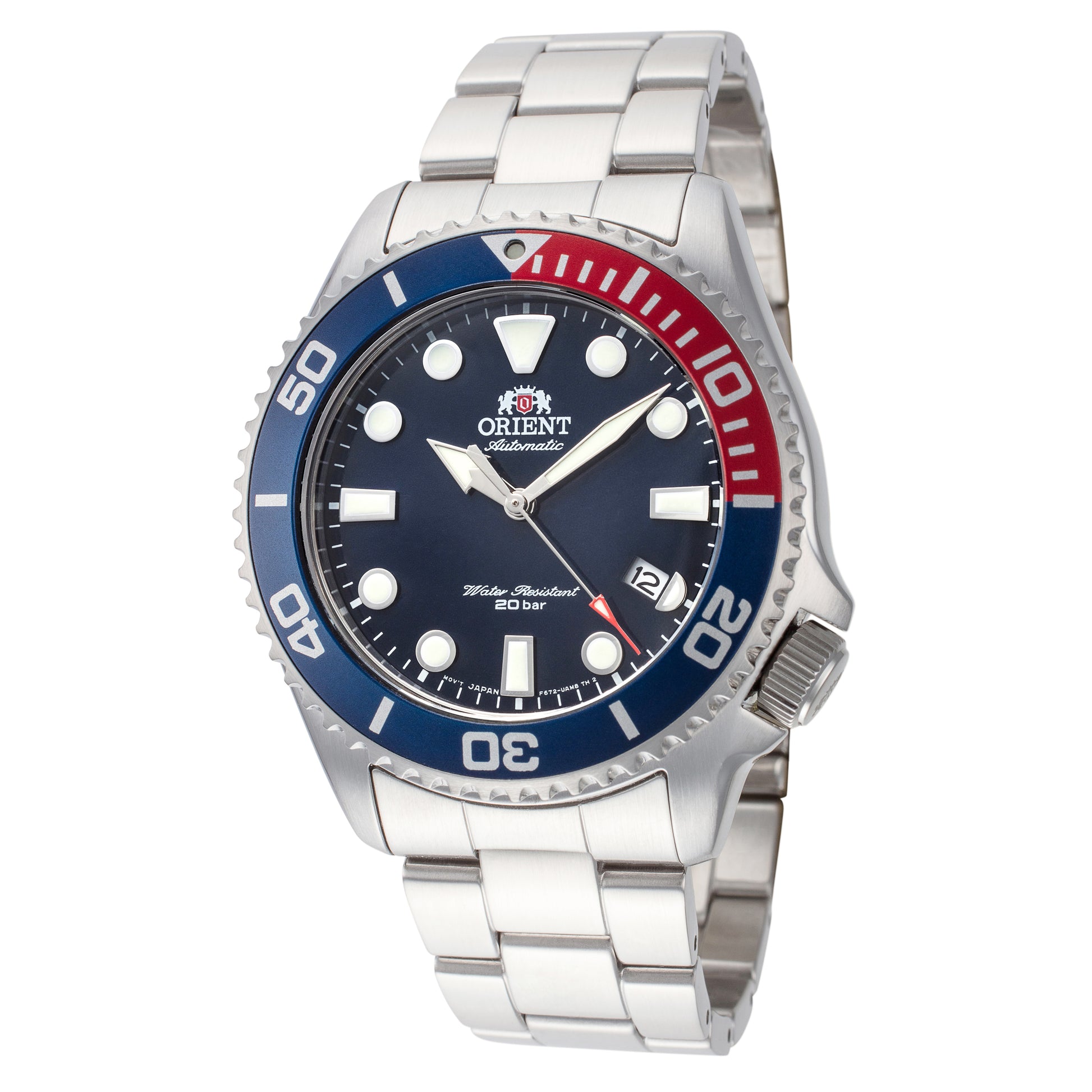 title:Orient Men's RA-AC0K03L10B Sport Triton 43mm Automatic Watch;color:Blue