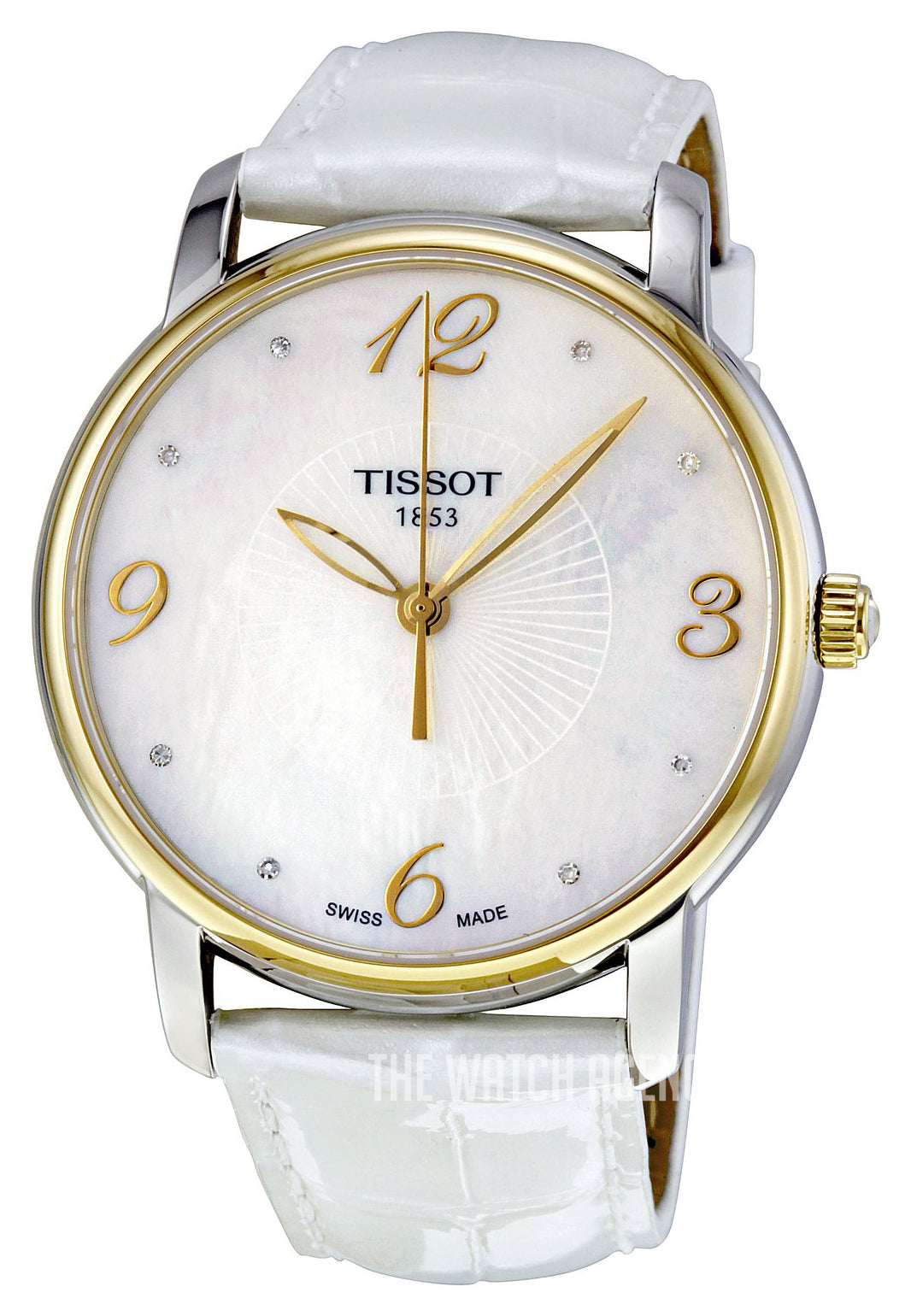 title:Tissot Women's T-Trend Quartz Watch T0522102611600;color:White