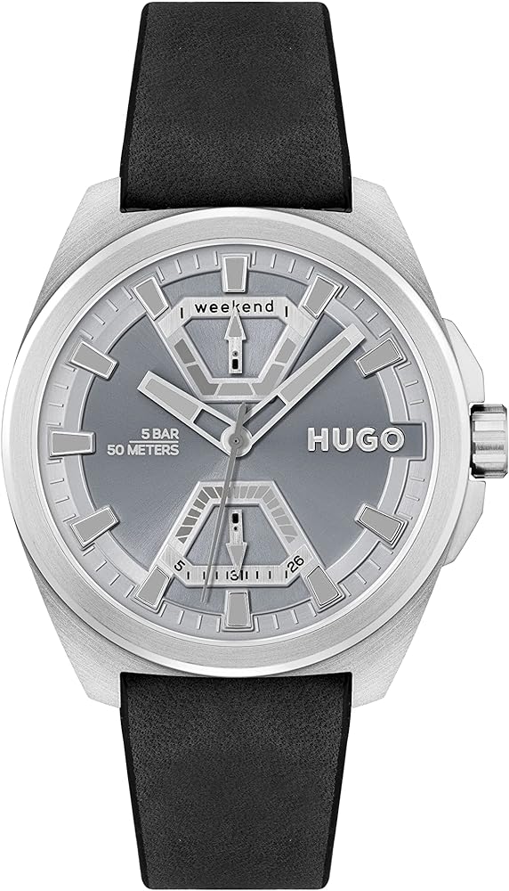 Boss 44mm Watch– Expose Men\'s Hugo 1530240 Quartz Ruumur