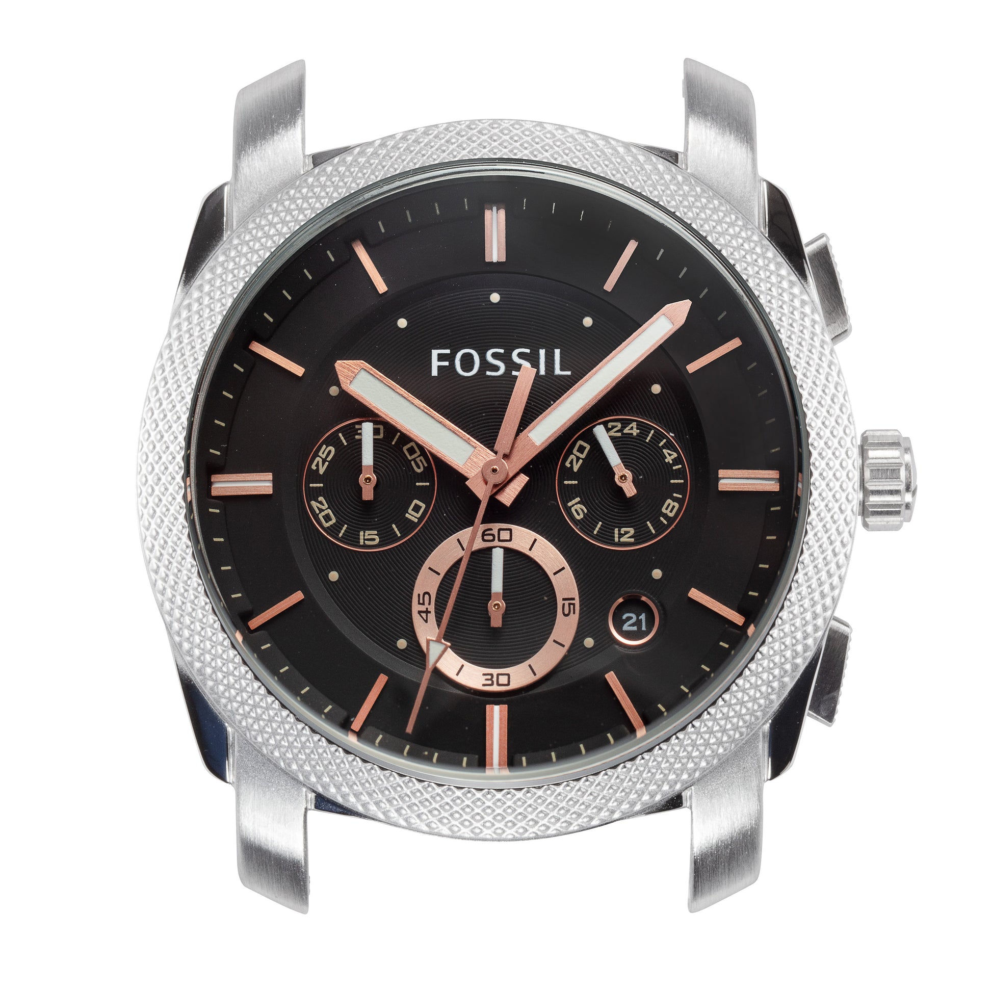 title:Fossil Men's Machine 42mm Quartz Watch Case C221030;color:Silver