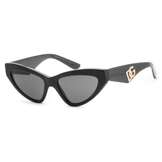 title:Dolce & Gabbana Women's DG4439-501-87-55 Fashion 55mm Black Sunglasses;color:Black