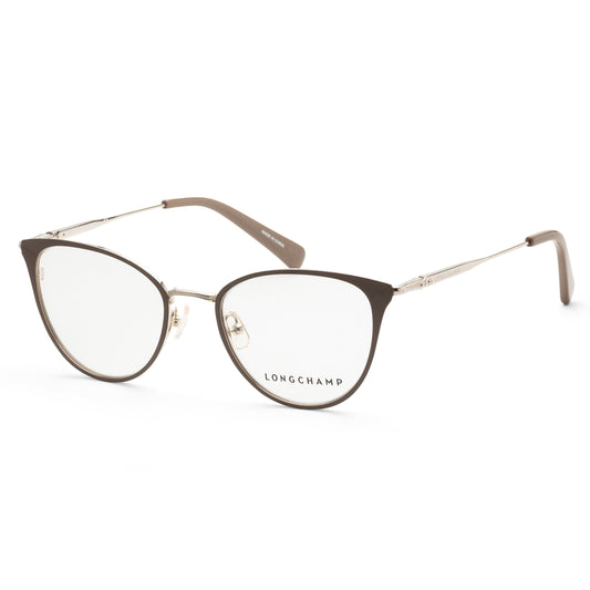 title:Longchamp Women's 50mm Turtle Dove Opticals LO2124-901;color:Turtle Dove frame, Demo Lens