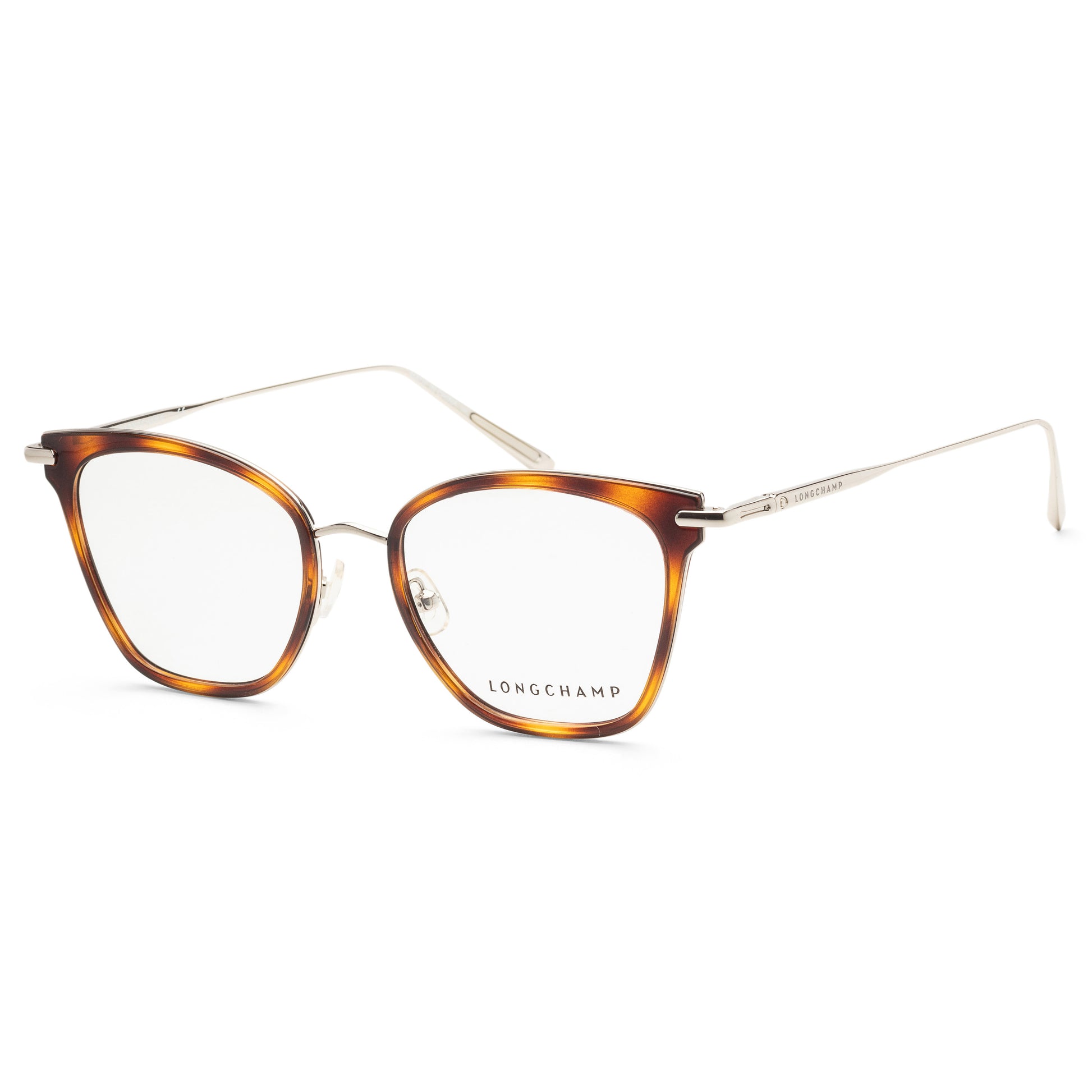 Longchamp Unisex LO2635-214 52mm Havana Cat-Eye Opticals - Ruumur