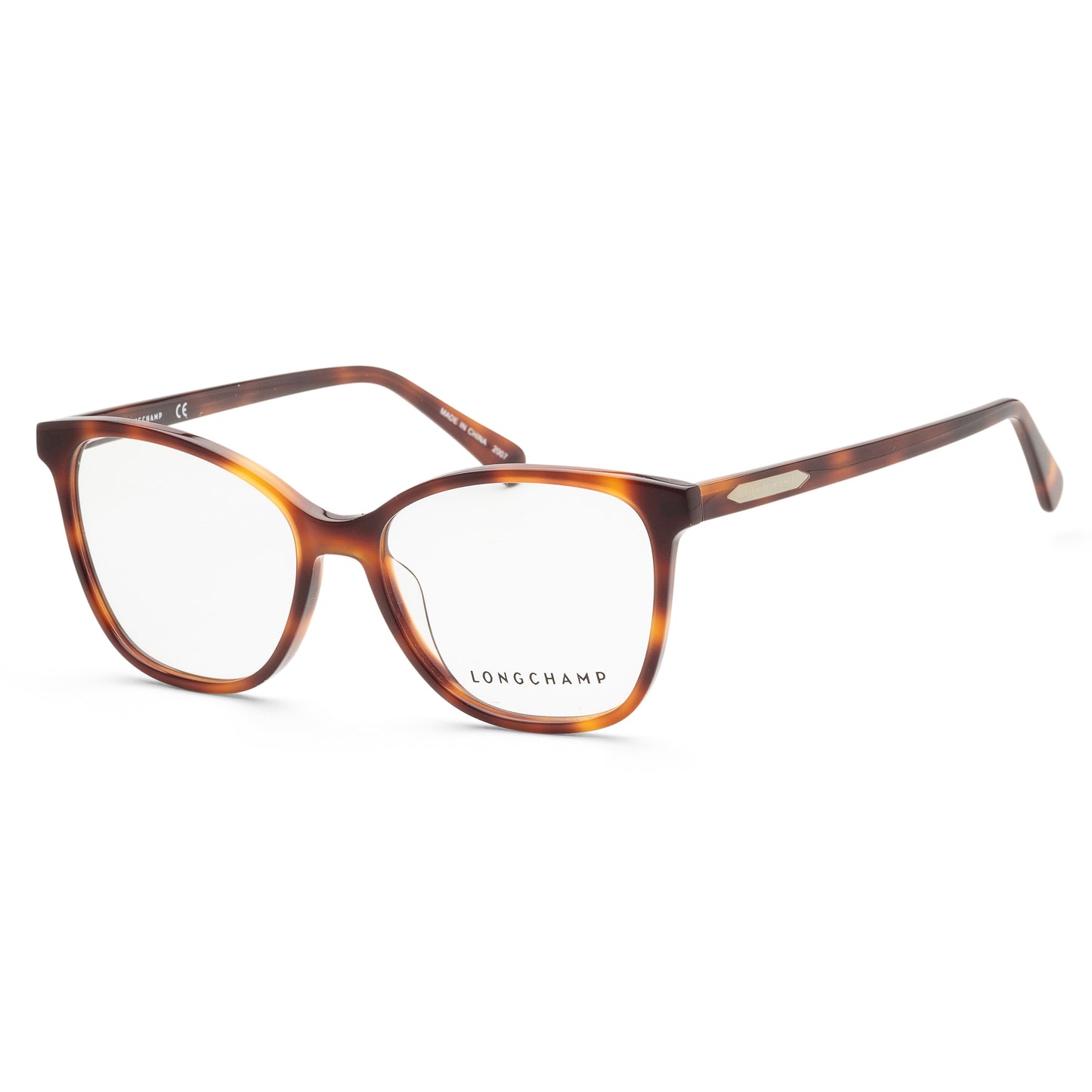 title:Longchamp Women's 52mm Havana Opticals LO2665-214;color:Havana frame, Demo Lens