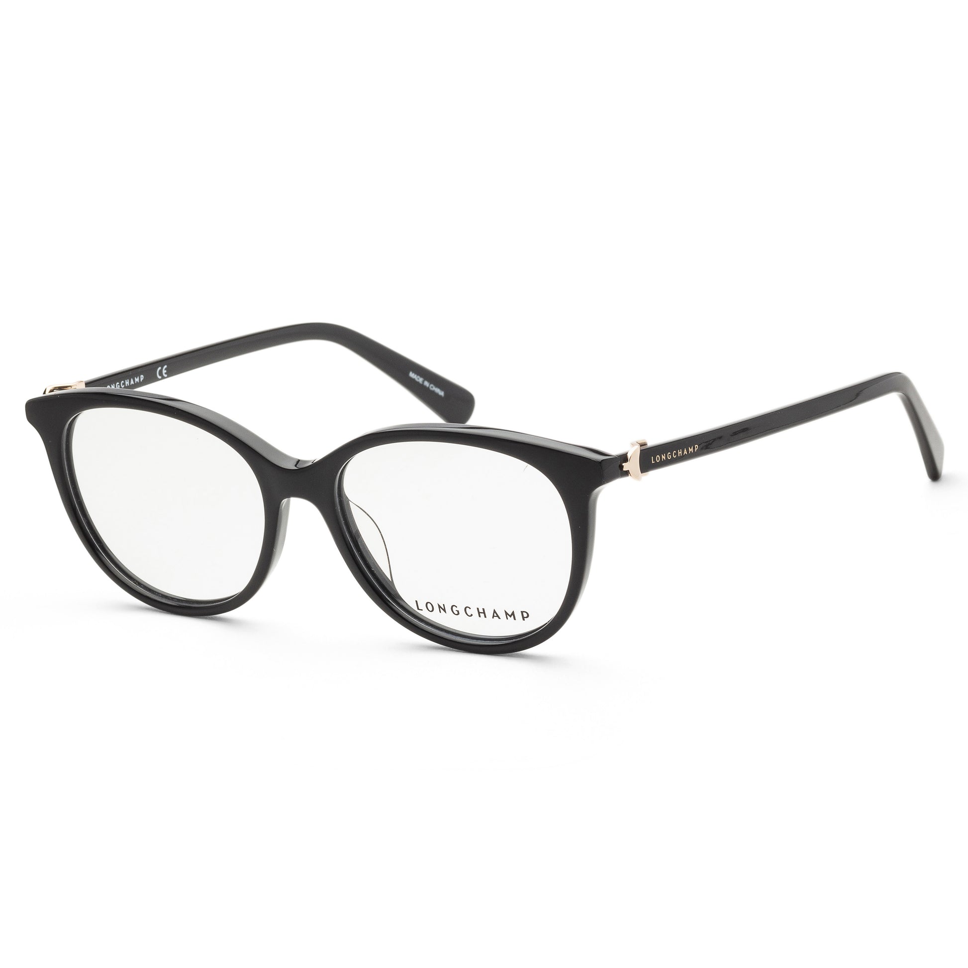 title:Longchamp Women's LO2684-001 Fashion 53mm Black Opticals;color:Black frame, Demo lens