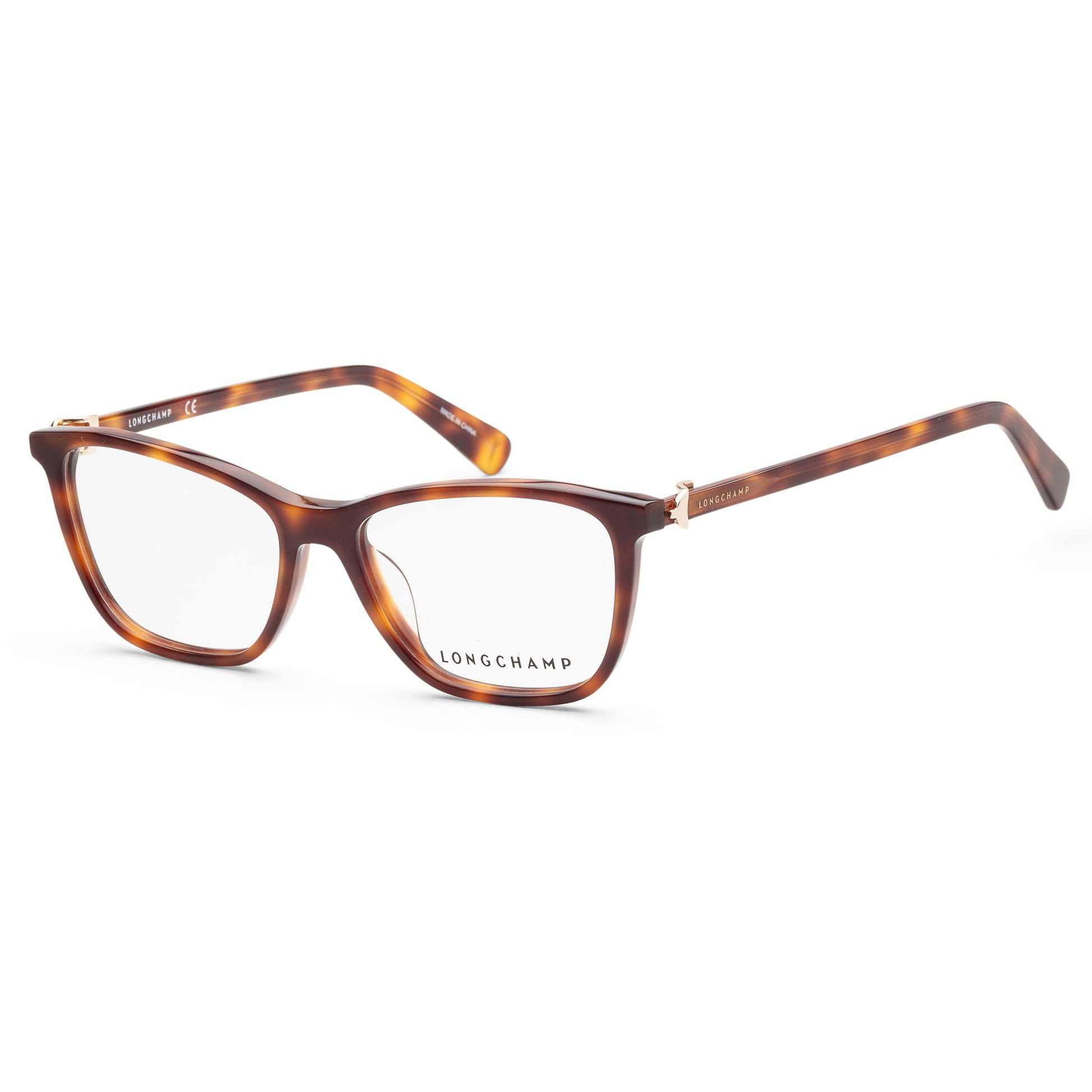 title:Longchamp Women's 51mm Havana Opticals LO2685-230;color:Havana frame, Demo Lens