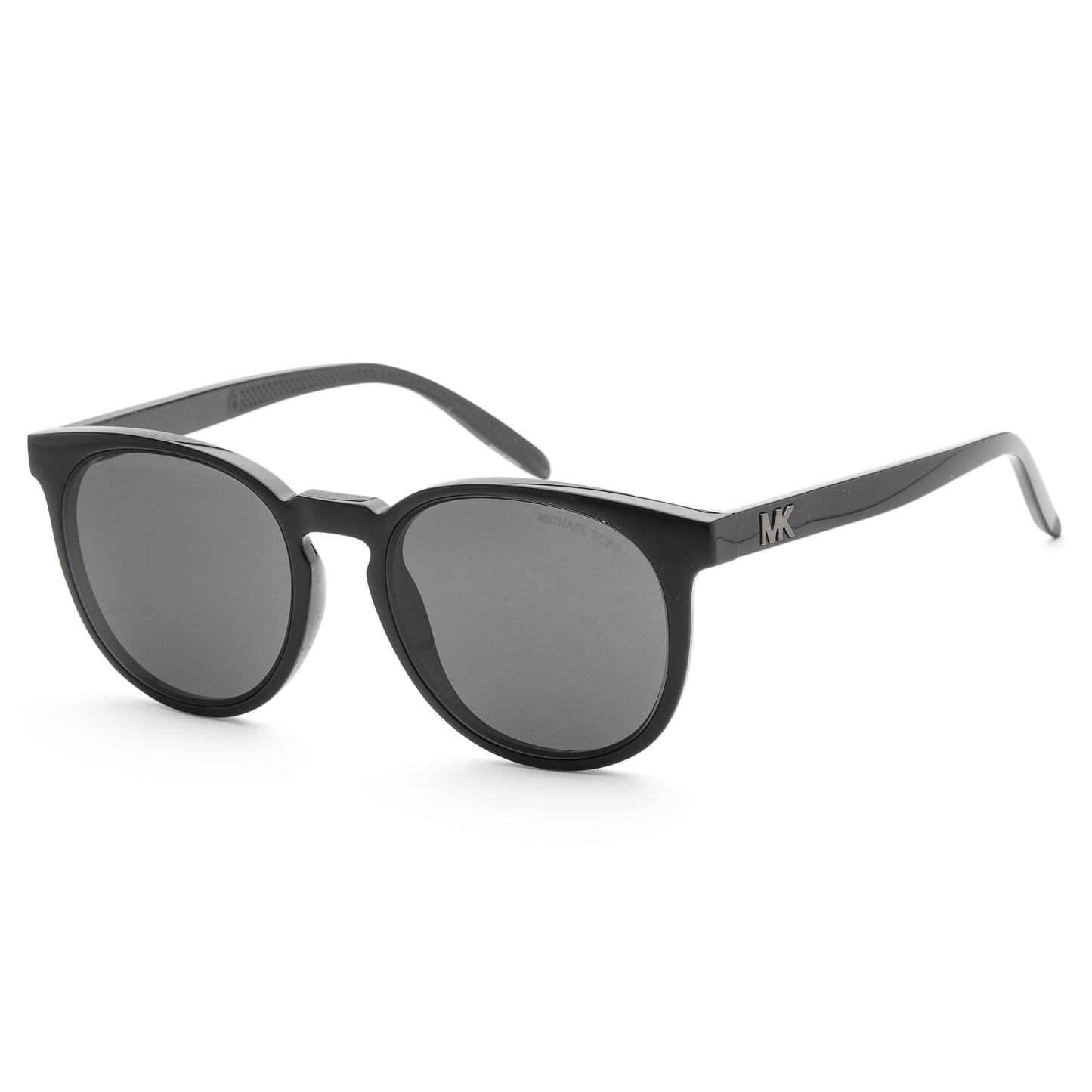 title:Michael Kors Men's 54mm Black Sunglasses MK2187-300587-54;color:Black frame, Dark Grey Solid lens