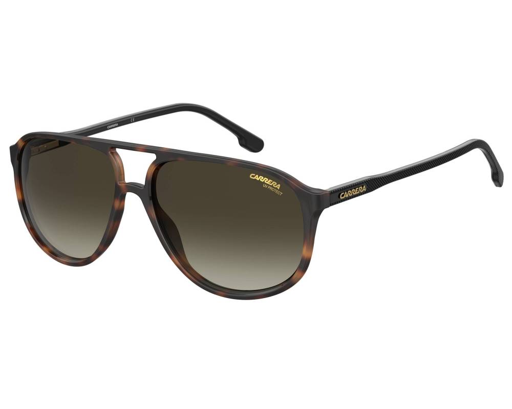 title:Carrera Men's CA257S-0086-HA Fashion 60mm Havana Sunglasses;color:Havana