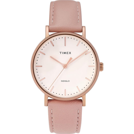 title:Timex Women's Fairfield 37mm Quartz Watch TW2T31900;color:Pink