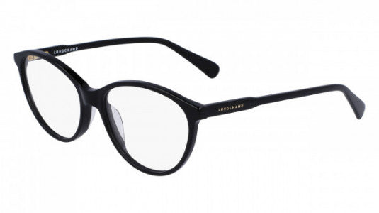 title:Longchamp Women's LO2709-001 Fashion 53mm Black Opticals;color:Black frame, Demo lens