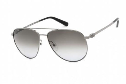 title:Ferragamo Unisex SF157S-015 Fashion 60mm Dark Gunmetal Sunglasses;color:Dark Gunmetal