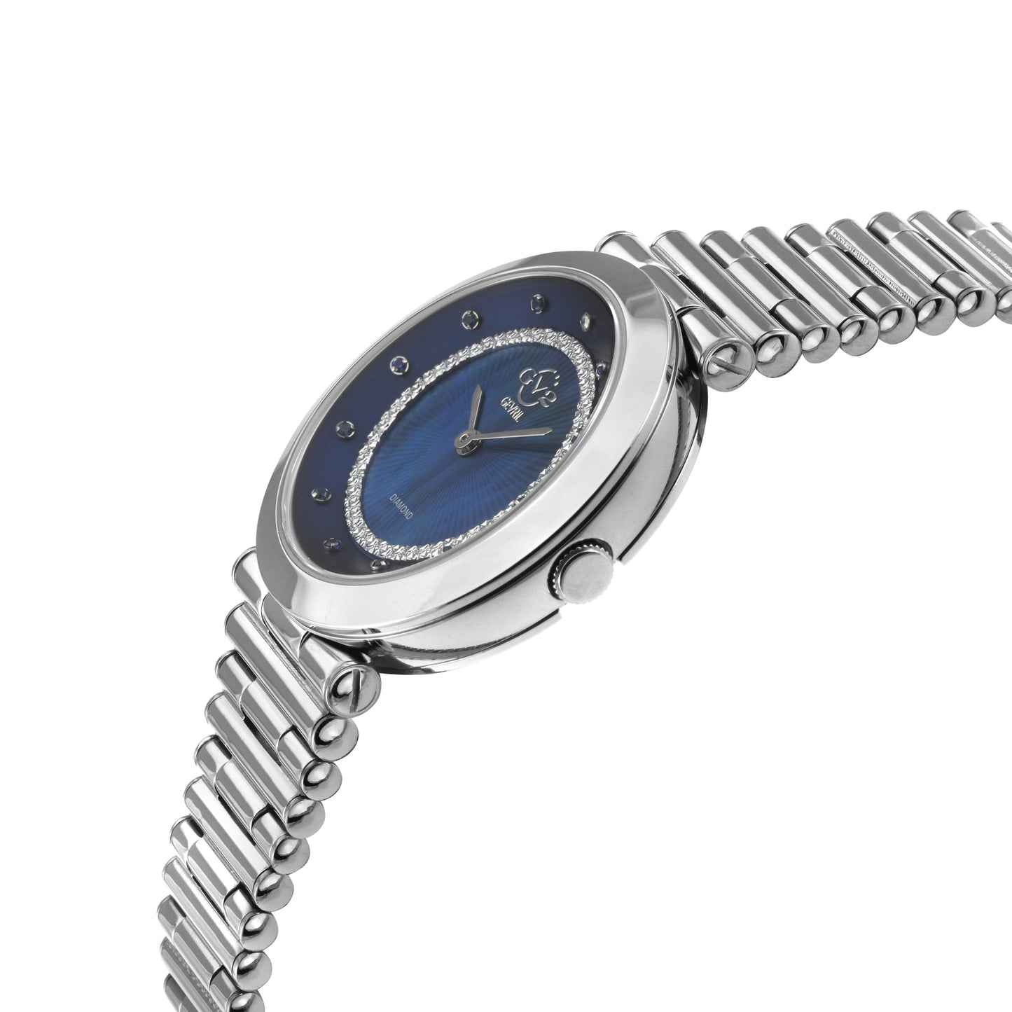 title:GV2 by Gevril Women's Burano 34mm Quartz Watch 14411B;color:Blue Mother-of-Pearl