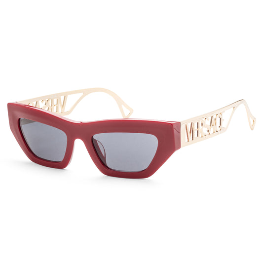 Versace Women's Fashion VE4432U-538887-53 53mm Red Sunglasses - Ruumur