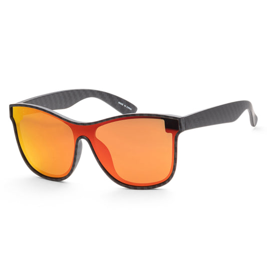 title:N.O.A Men's Iridium Mirror Sunglasses NOAEW-001IRMR;color:Black