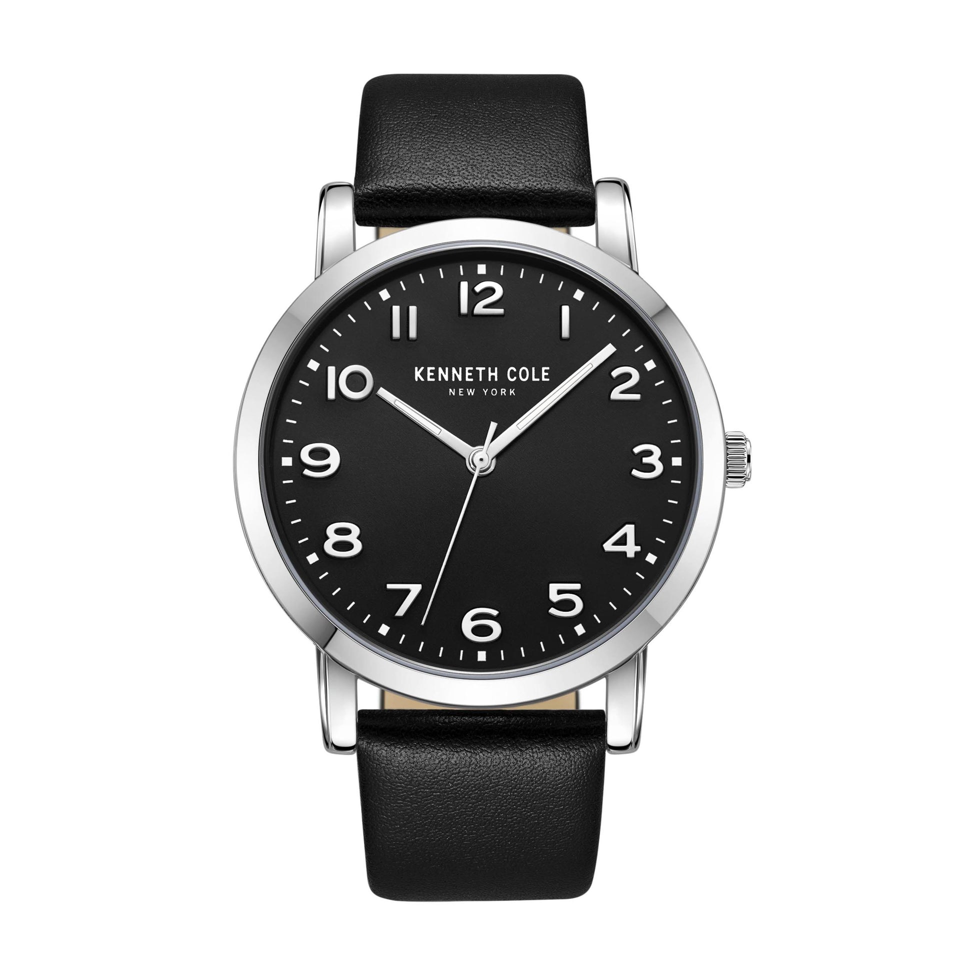 title:Kenneth Cole New York Men's 43mm Quartz Watch KCWGA2270101;color:Black