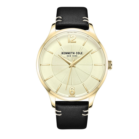 title:Kenneth Cole New York Men's 43mm Quartz Watch KCWGA2270603;color:Champagne