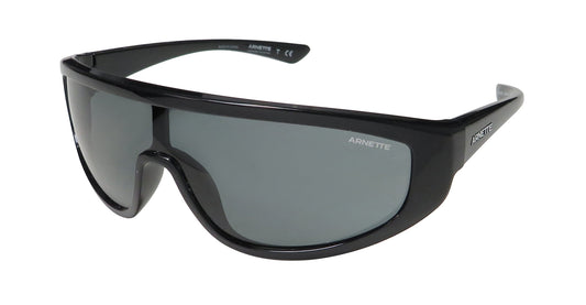 title:Arnette Men's 30mm Black Sunglasses AN4264-41-87-30;color:Black Frame, Grey Lens