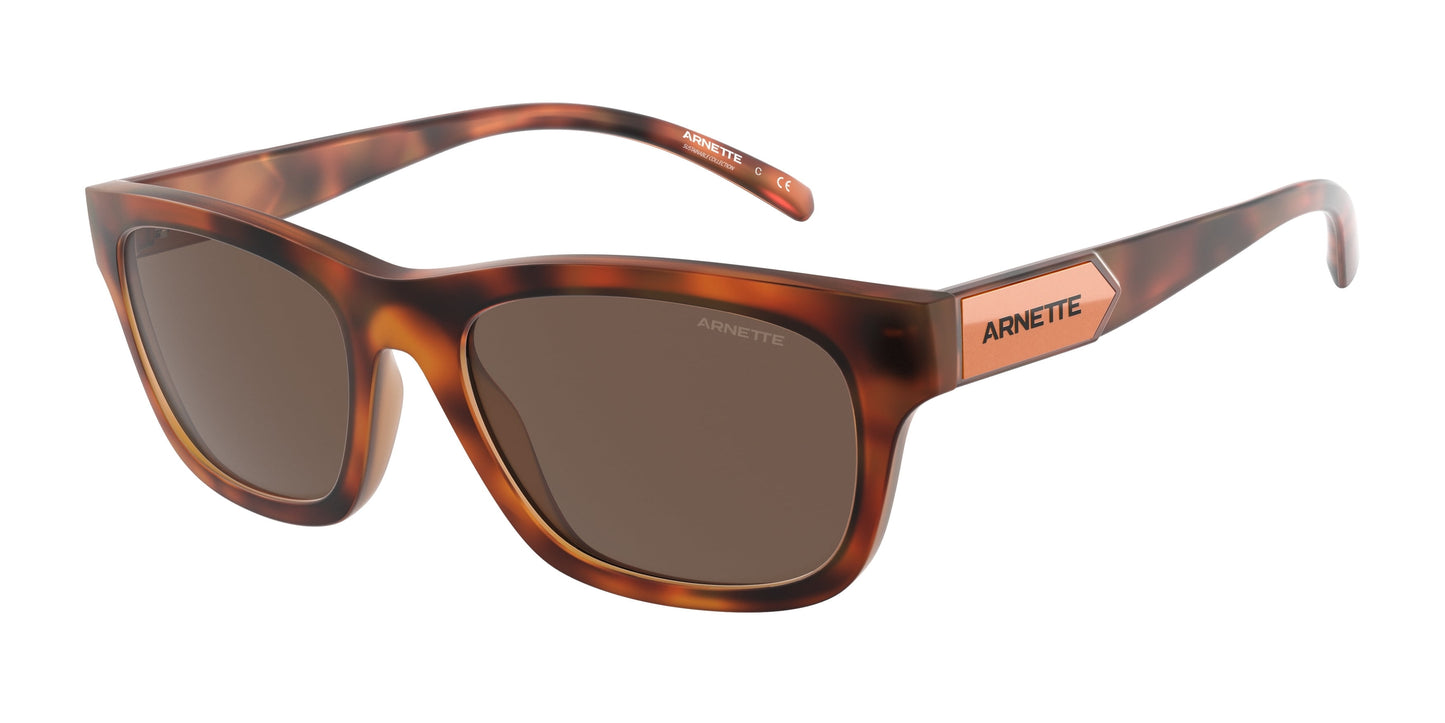 title:Arnette Men's 54mm Matte Light Havana Sunglasses AN4284-276073-54;color:Matte Light Havana Frame, Brown Lens