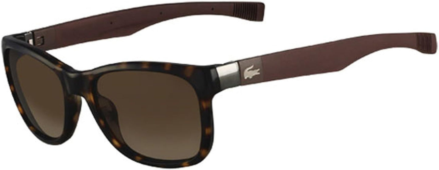 title:Lacoste Unisex 54mm Havana Sunglasses L662S-214-54;color:Havana Frame, Brown Gradient Lens