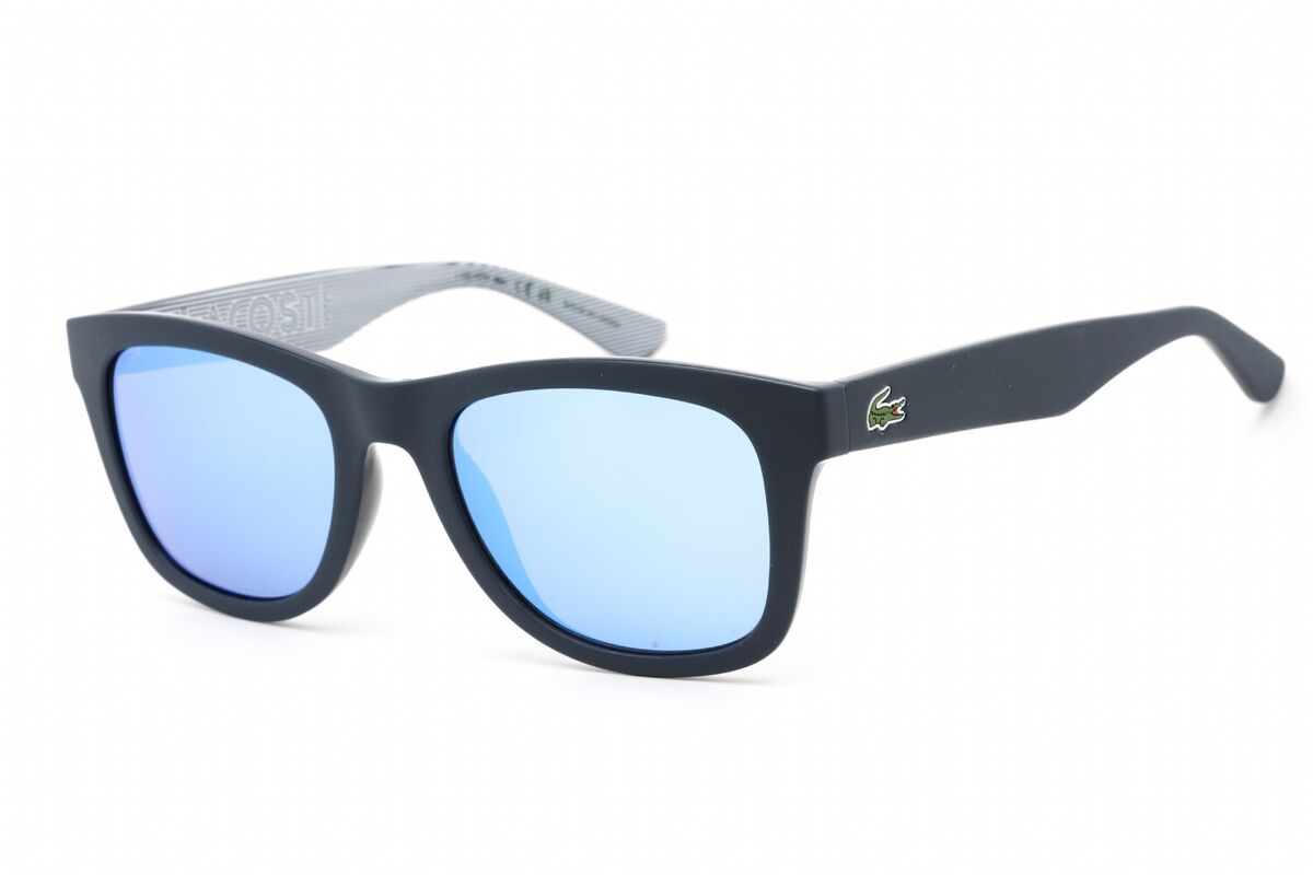 title:Lacoste Unisex 53mm Matte Blue Sunglasses L789S-424-53;color:Matte Blue Frame, Blue Gradient Lens