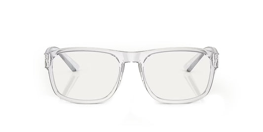 title:Arnette Men's 53mm Transparent Crystal Opticals AN7176-2634-53;color:Transparent Crystal frame, Demo lens