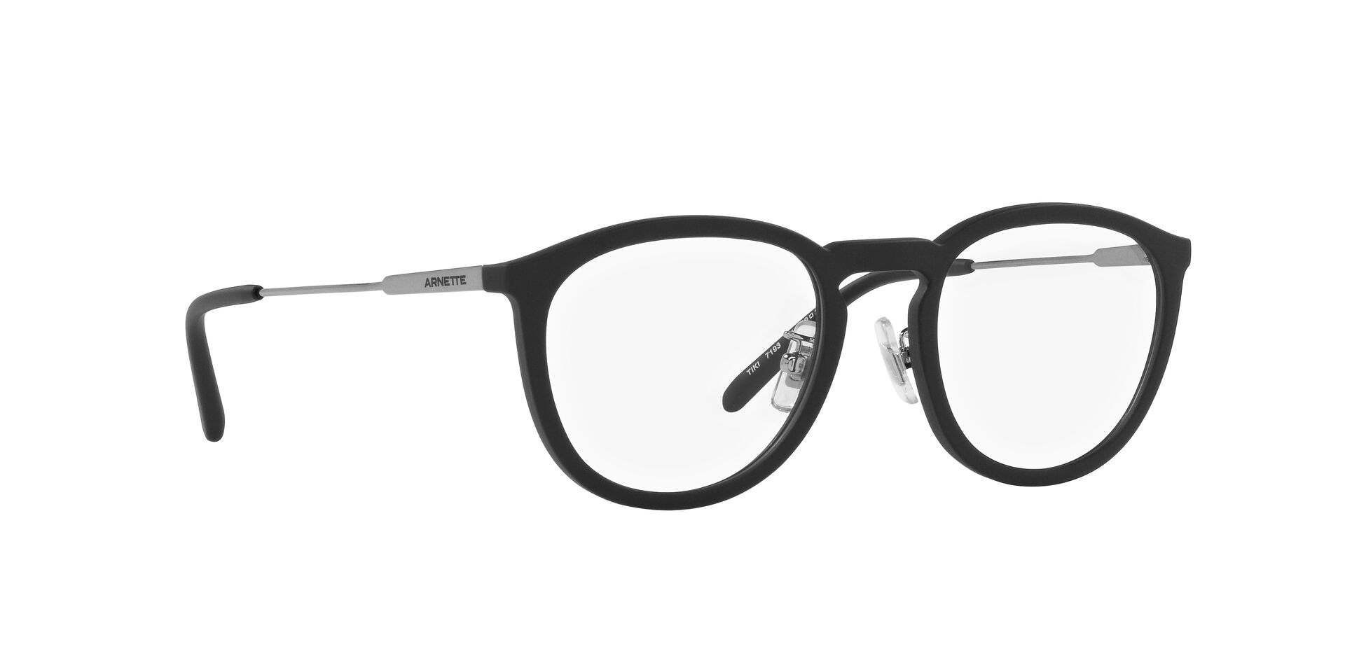 title:Arnette Men's 49mm Matte Black Opticals AN7193-01-49;color:Matte Black frame, Demo lens