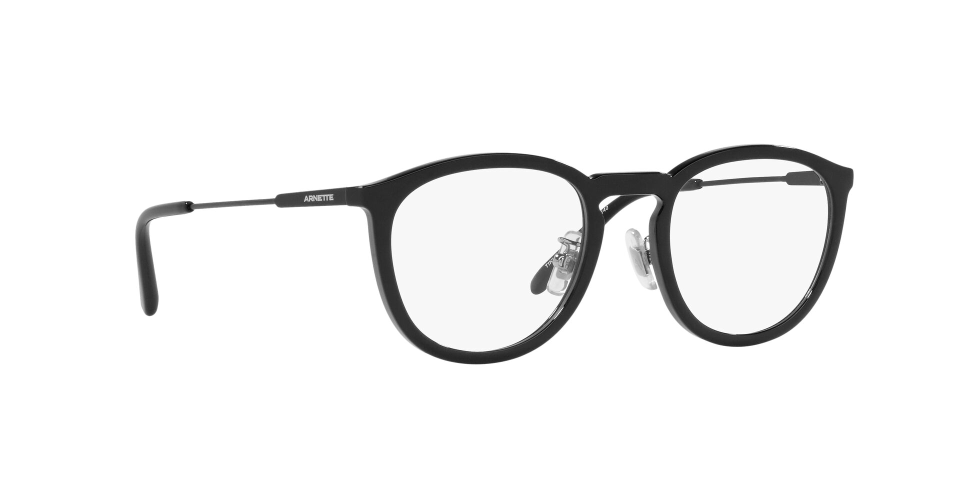 title:Arnette Men's 49mm Black Opticals AN7193-41-49;color:Black frame, Demo lens