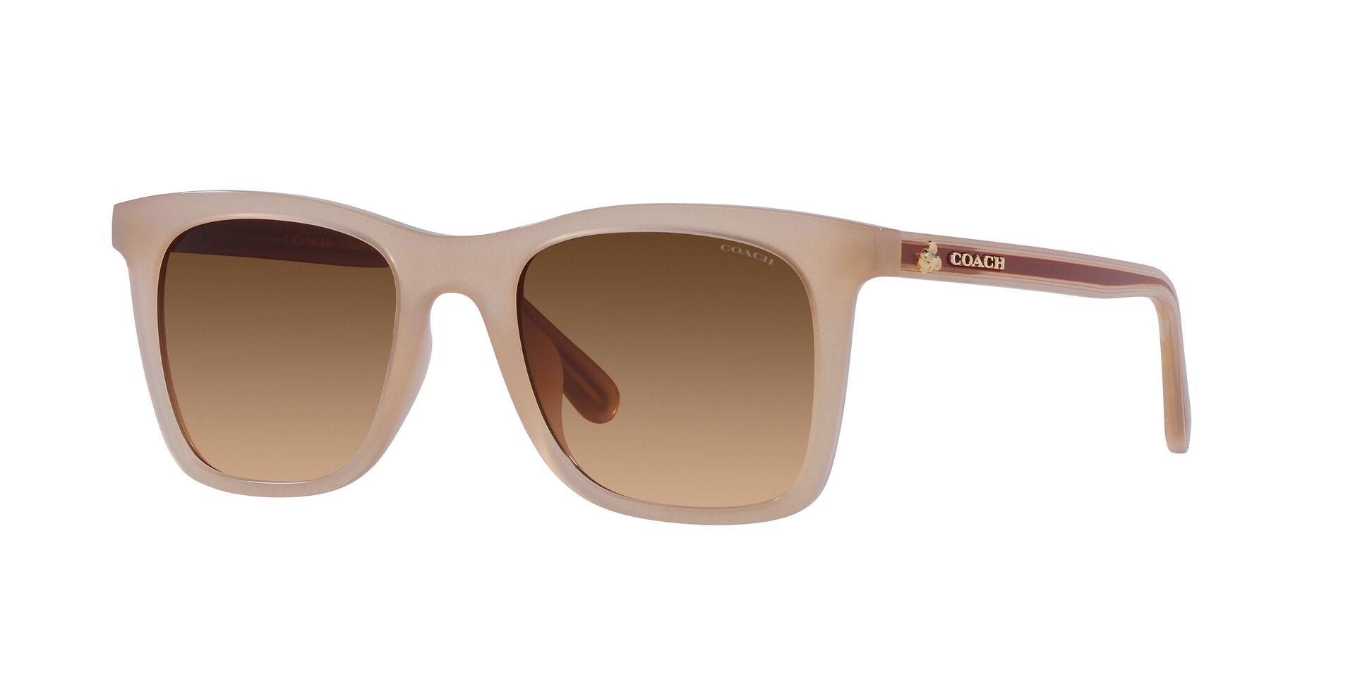 title:Coach Women's 51mm Milky Ivory Sunglasses HC8374U-574774-51;color:Milky Ivory