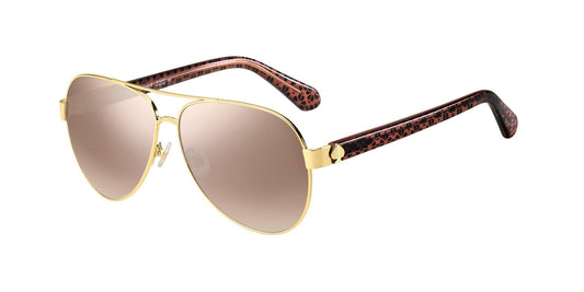 title:Kate Spade Women's 59mm Gold Pink Sunglasses GENEVAS-0EYR-59;color:Gold Pink