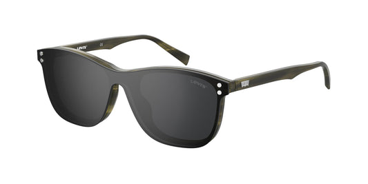 title:Levi's Men's 53mm Green Horn Sunglasses LV5013CS-06AK-53;color:Green Horn