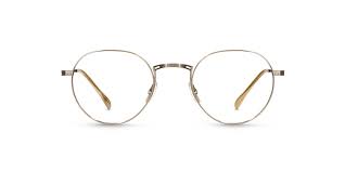 title:Mr. Leight Women's  Antique Gold Opticals HACHI-C-ANTIQUEGOLD-46ATG;color:Antique Gold frame, Demo lens