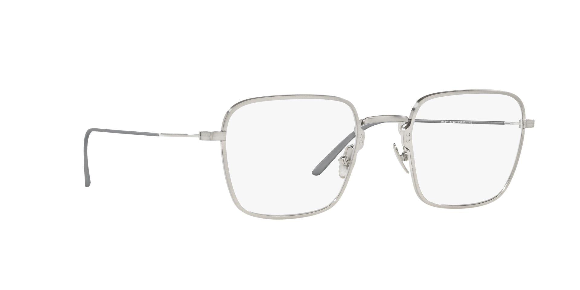 Prada Men's 52mm Satin Titanium Opticals PR-51YV-05Q1O1-52– Ruumur