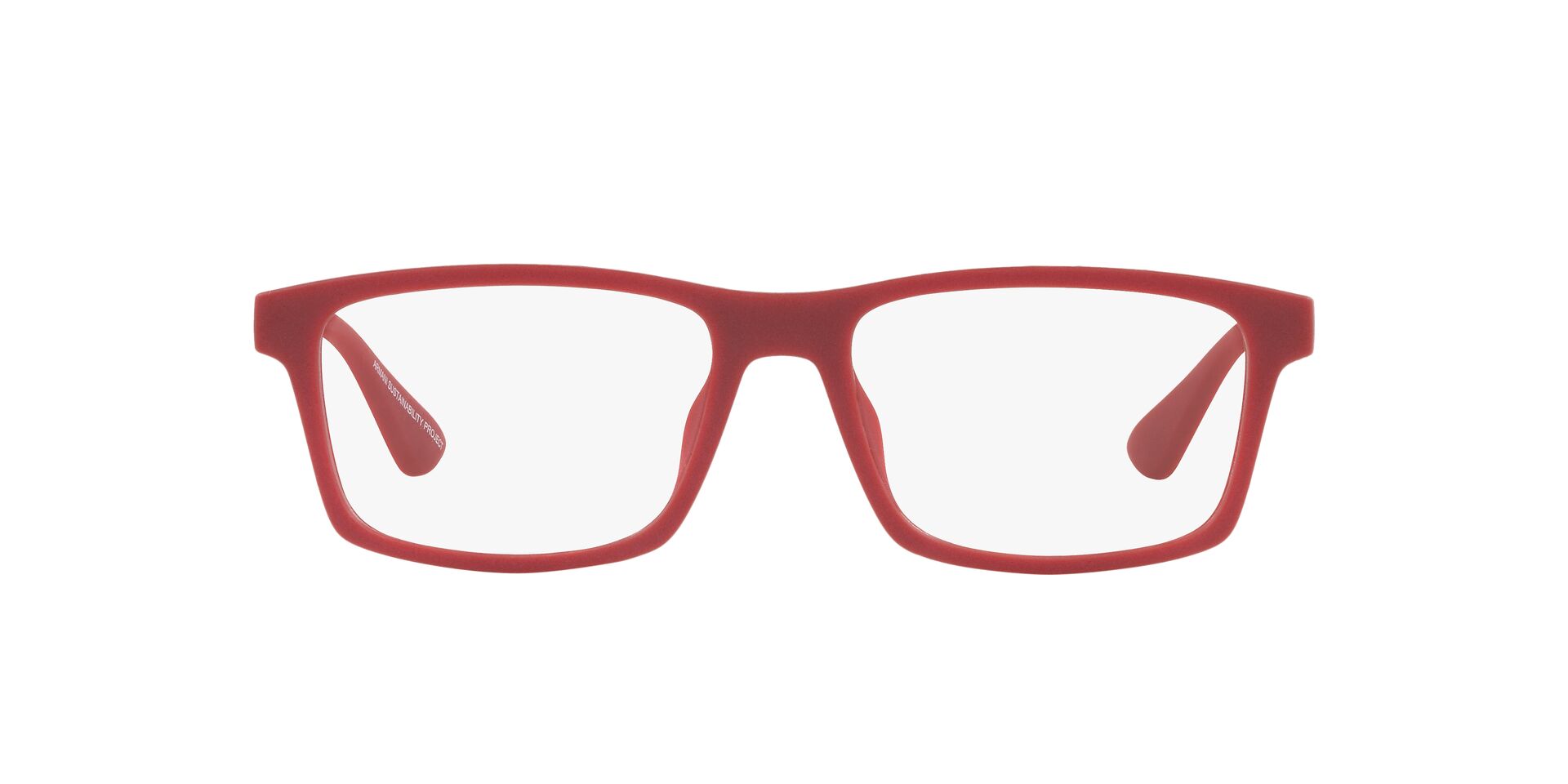 title:Armani Exchange Men's 54mm Matte Red Opticals AX3083U-8274-54;color:Matte Red frame, Demo lens