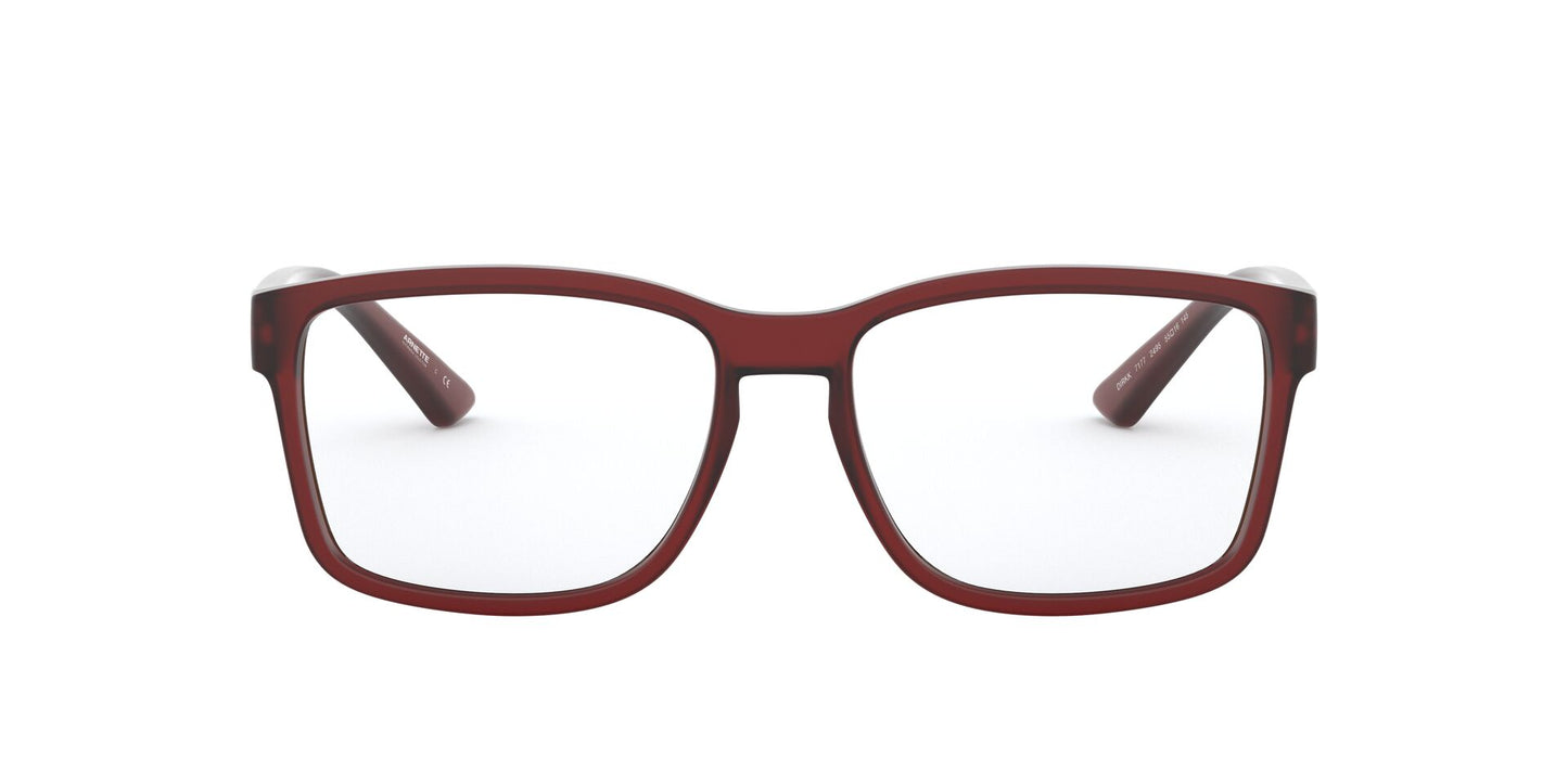 title:Arnette Men's 55mm Matte Red Opticals AN7177-2495-55;color:Matte Red