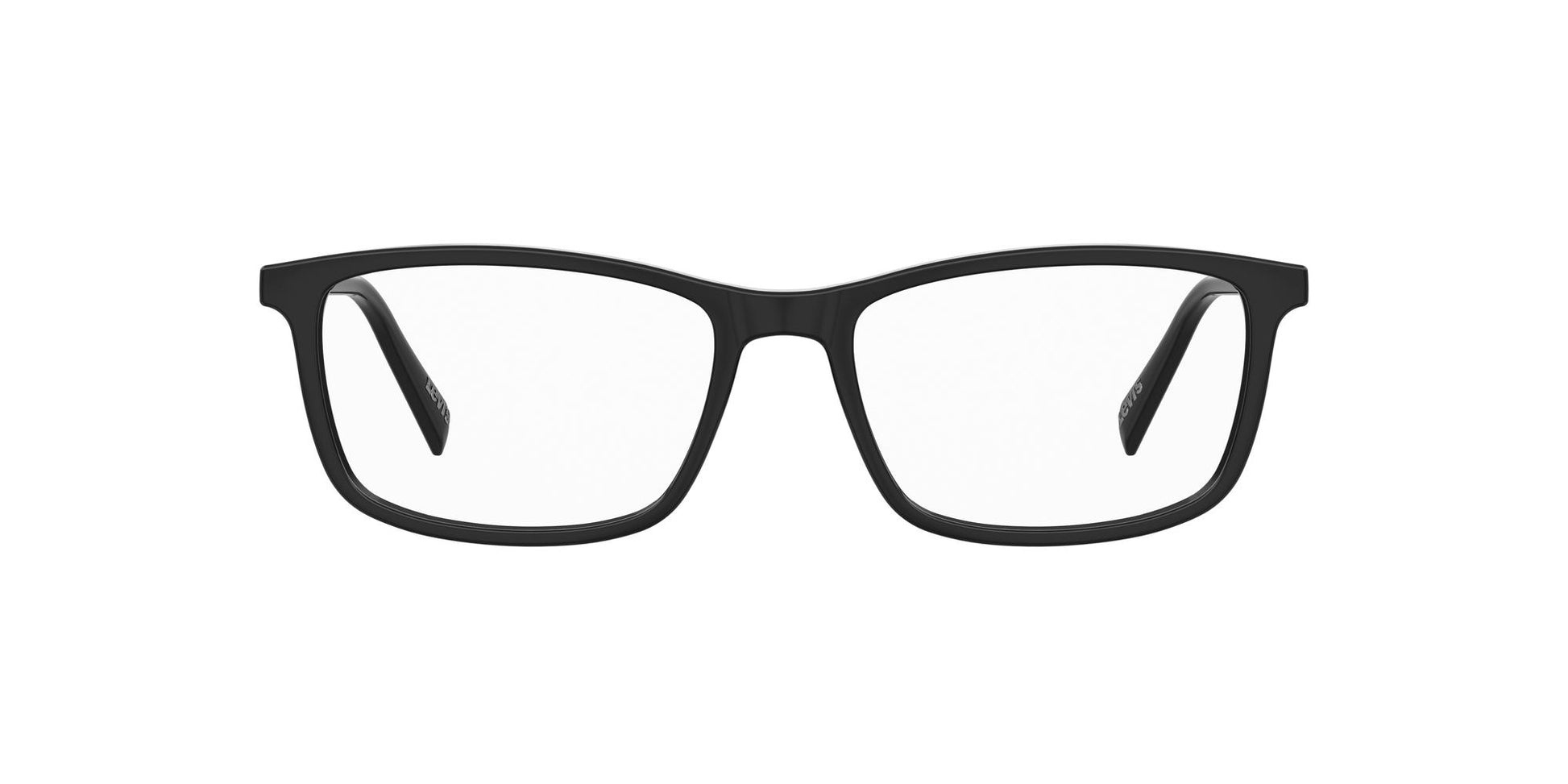 title:Levi's Men's 55mm Black Opticals LV1018-0807-55;color:Black