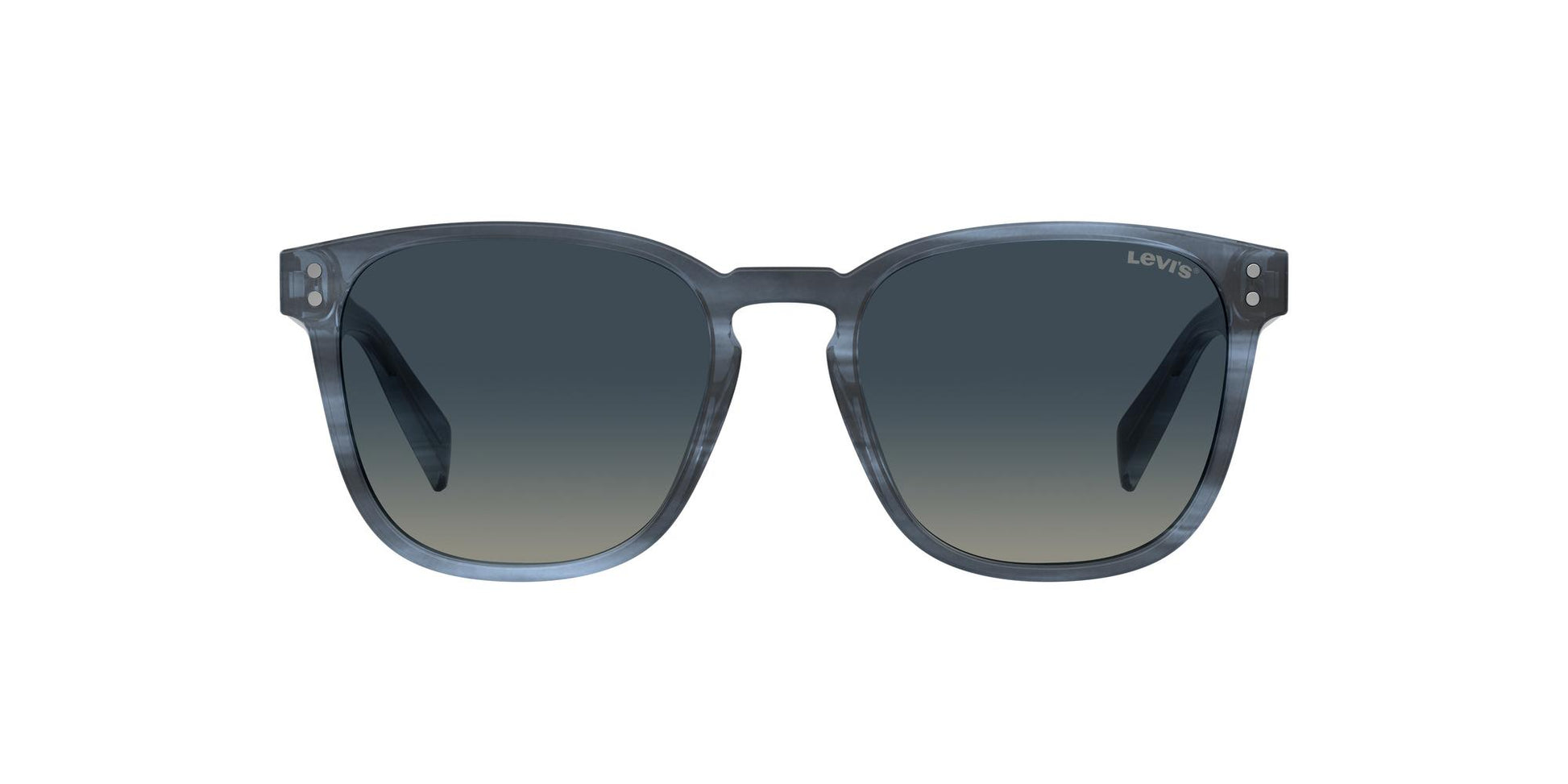 title:Levi's Men's 52mm Blue Horn Sunglasses LV5008S-038I-52;color:Blue Horn