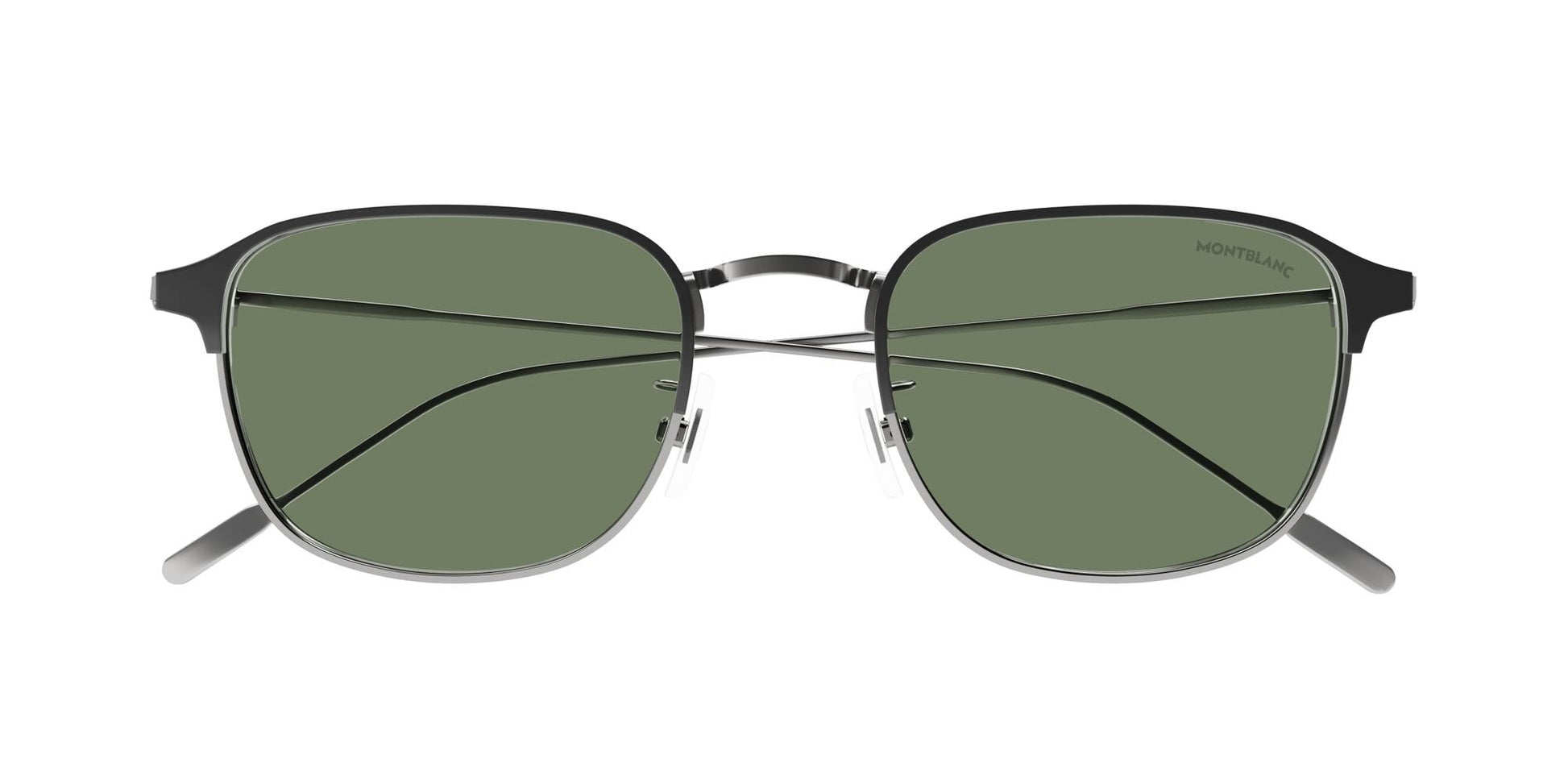 title:Montblanc Men's 54mm Ruthenium Sunglasses MB0189S-005-54;color:Ruthenium