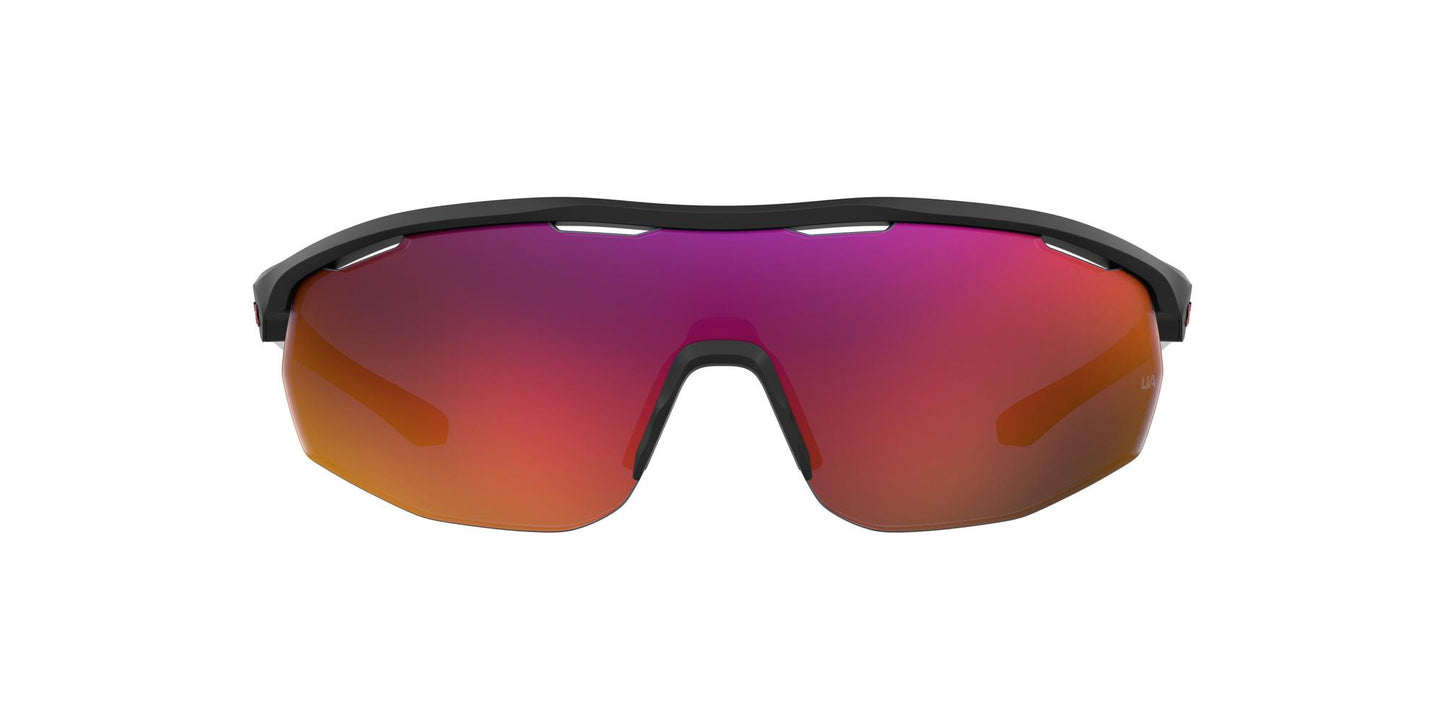 title:Under Armour Men's 99mm Black White Sunglasses UA0003GS-04NL-99;color:Black White frame, Infrared Oleophobic lens