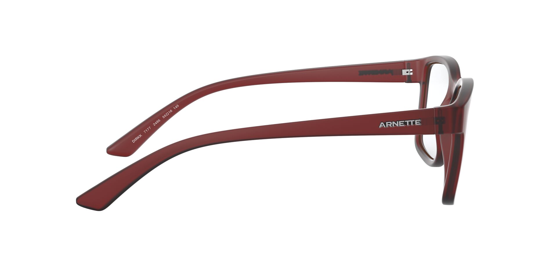 title:Arnette Men's 55mm Matte Red Opticals AN7177-2495-55;color:Matte Red