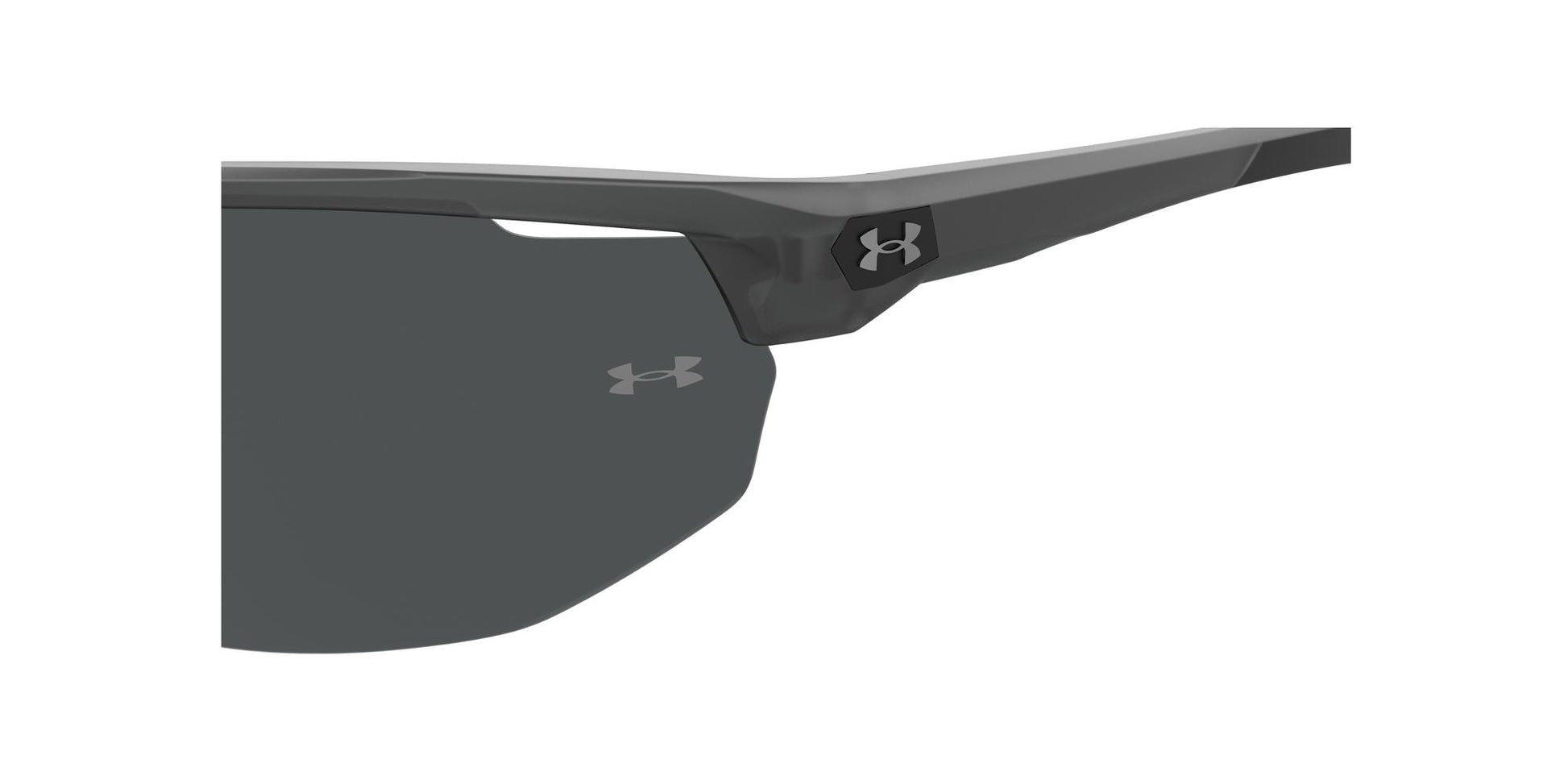 title:Under Armour Men's 99mm Black White Sunglasses UA0003GS-04NL-99;color:Black White frame, Infrared Oleophobic lens