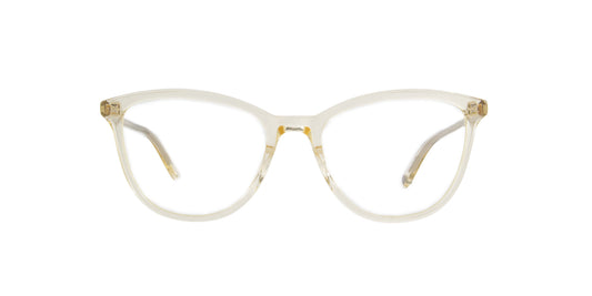 title:Garrett Leight Women's 40mm Transparent Opticals 1078-51-PG-PG-40;color:Transparent frame, Demo lens