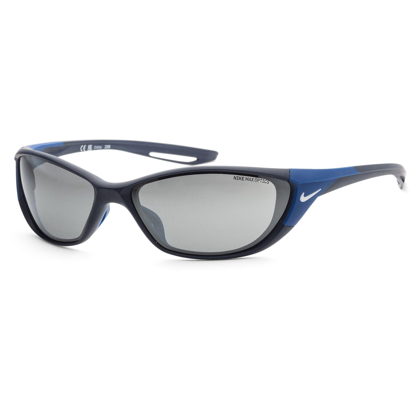 Nike Men's Zone 66mm Matte Midnight Navy Sunglasses DZ7356-410 - Ruumur