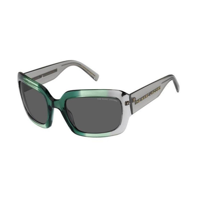 title:Marc Jacobs Women's 59mm Green Grey Gradient Sunglasses MARC574S-08YW-IR;color:Green Grey Gradient frame, Grey lens