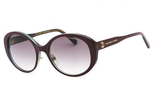 title:Marc Jacobs Women's 54mm Burgundy Sunglasses MARC627GS-0LHF-9O;color:Burgundy frame, Dark Grey Gradient lens