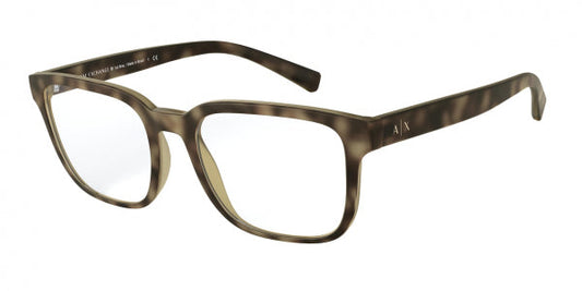 Armani Exchange Men's 54Mm Matte Havana Opticals