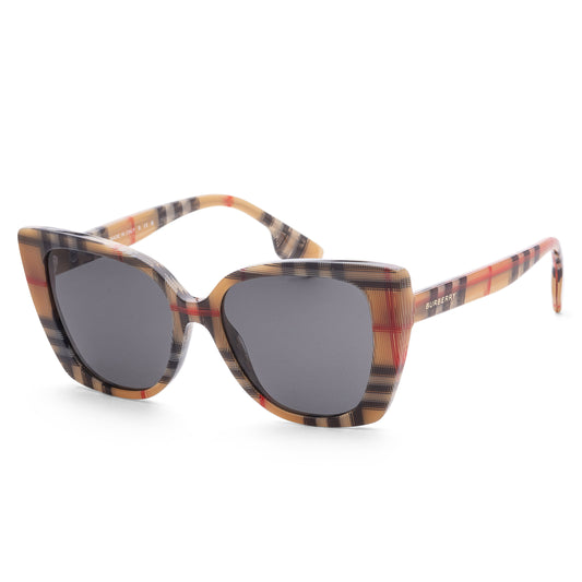 title:Burberry Women's 54mm Vintage Check Sunglasses BE4393-377887-54;color:Vintage Check