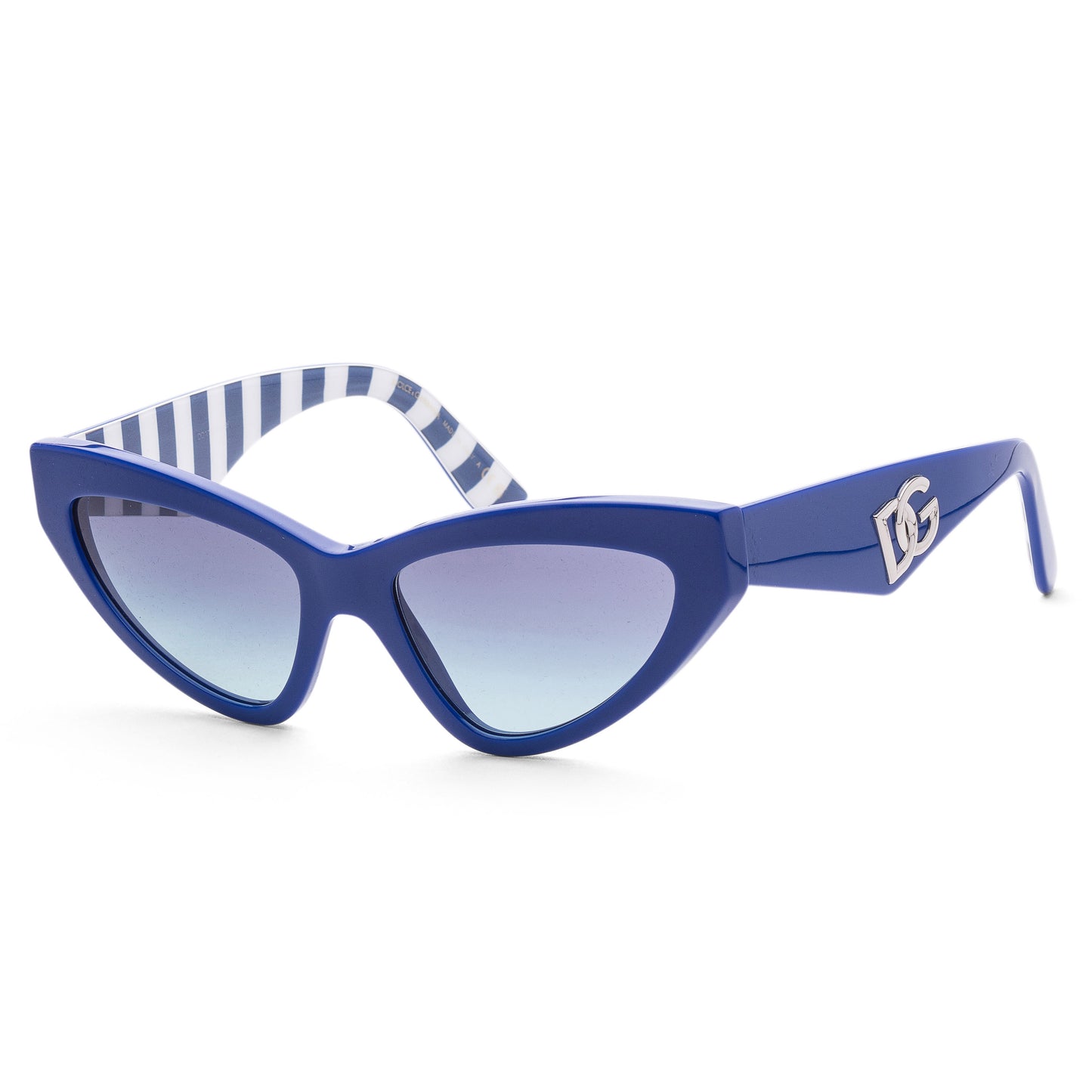 title:Dolce & Gabbana Women's 55mm Blue Sunglasses DG4439-311945-55;color:Blue frame, Azure Gradient Dark Blue lens