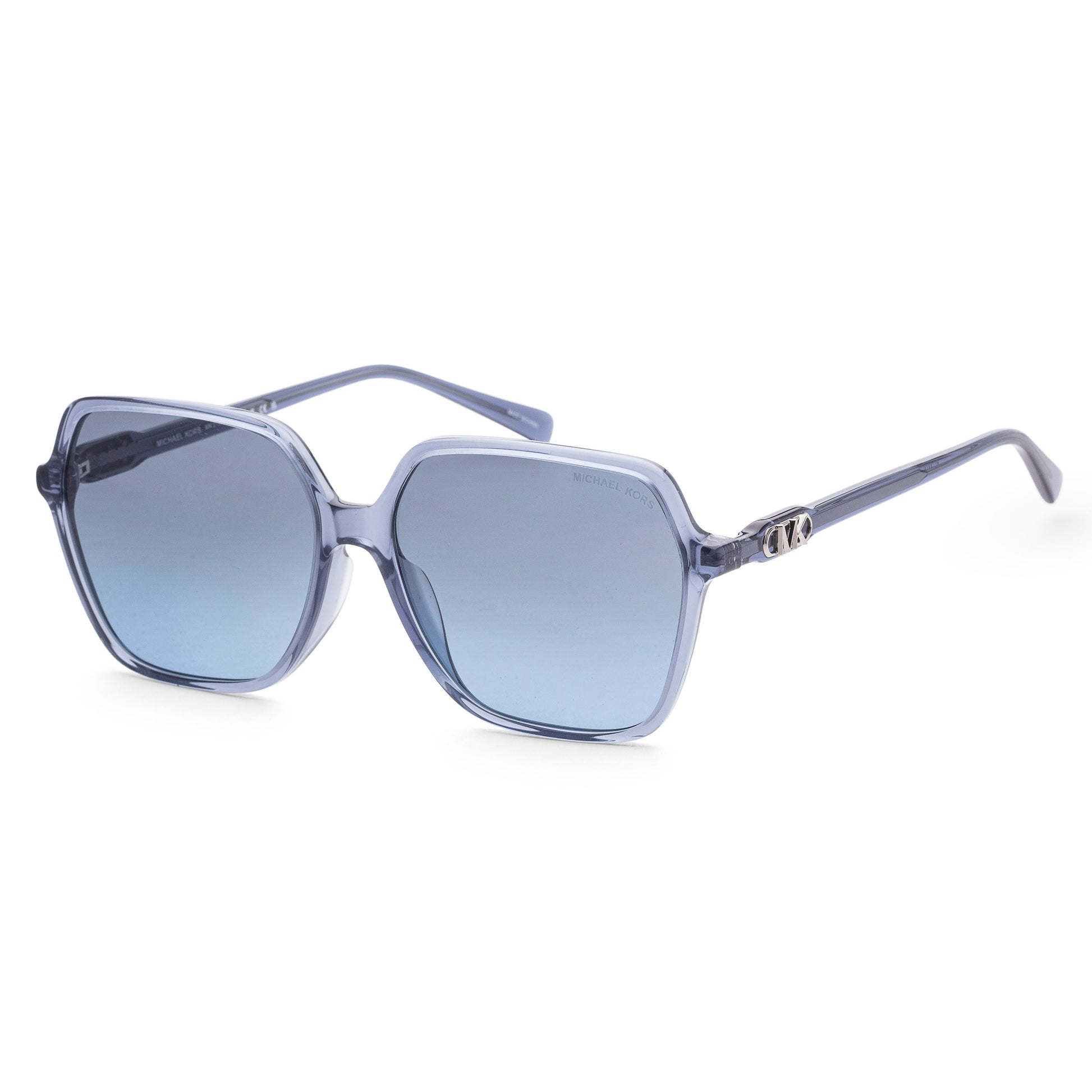 title:Michael Kors Women's Jasper 60mm Blue Transparent Sunglasses MK2196F-39568F-60;color:Blue Transparent