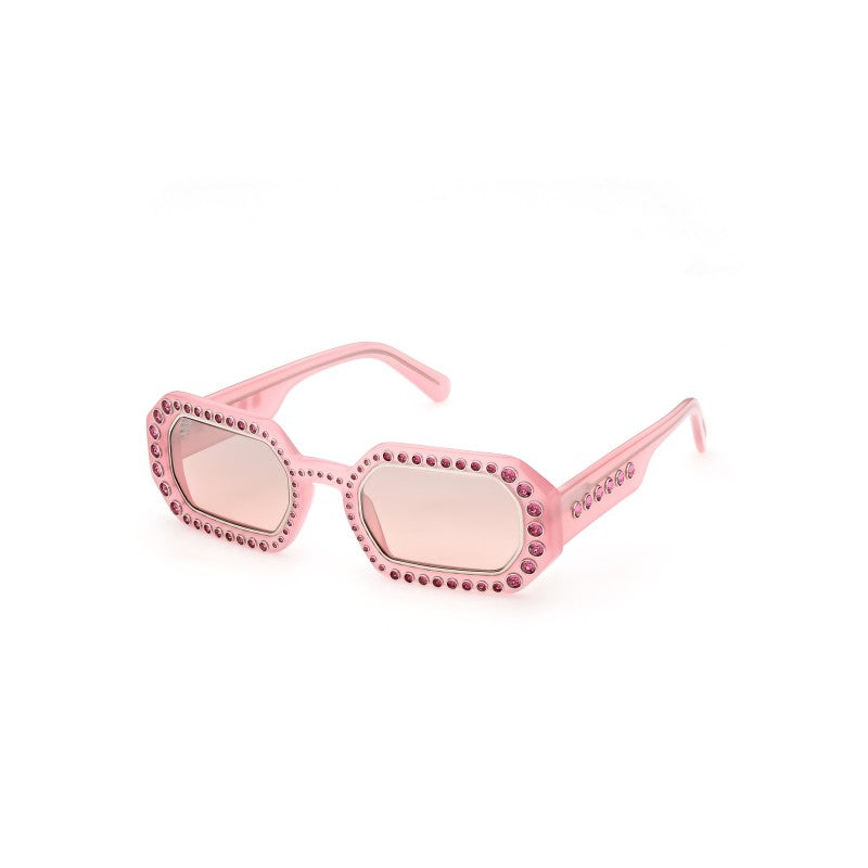 title:Swarovski Women's  48mm Pink Sunglasses 5636336;color:Pink Frame, Pink Lens