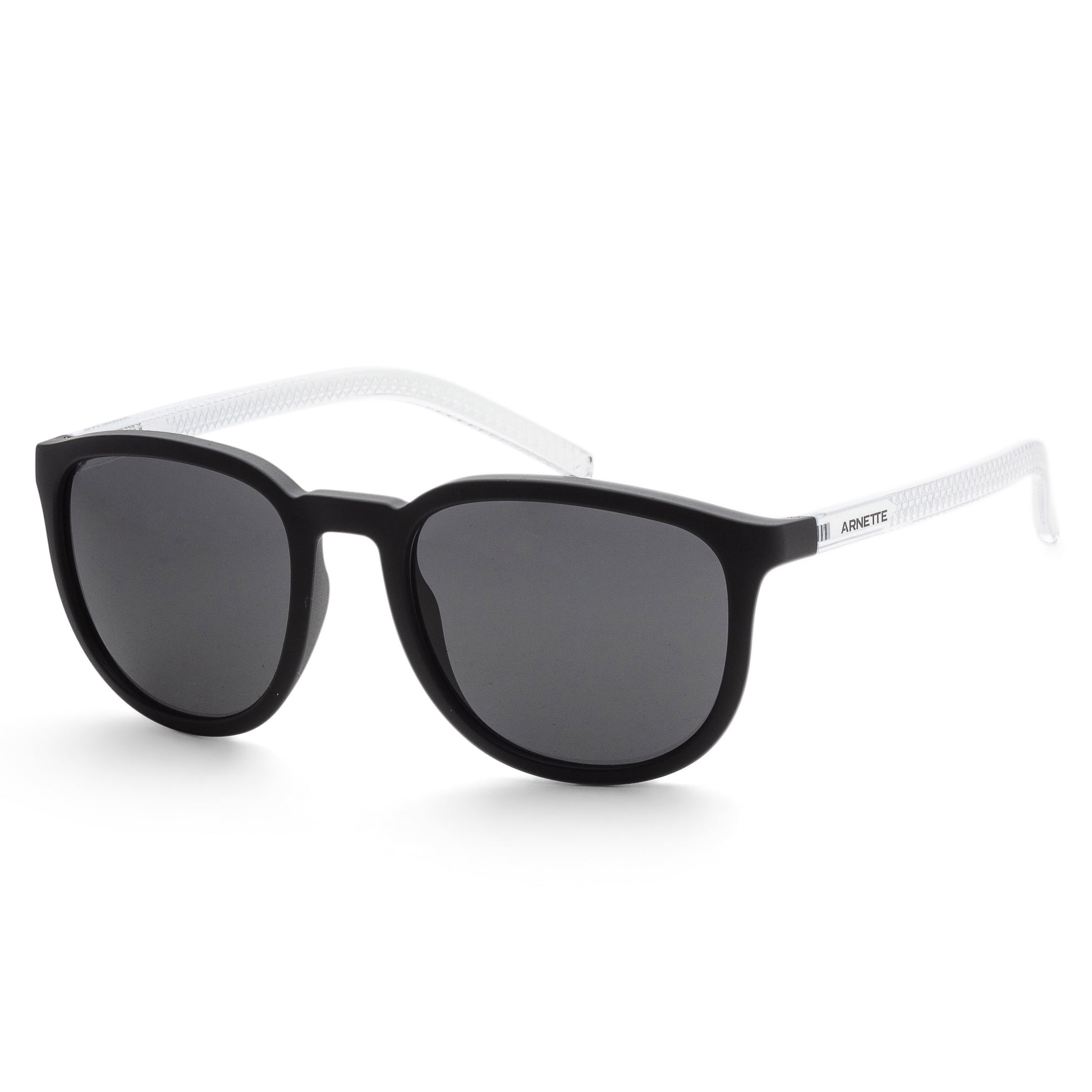 title:Arnette Men's 53mm Matte Black Sunglasses AN4277-275887-53;color:Matte Black Frame, Dark Grey Lens